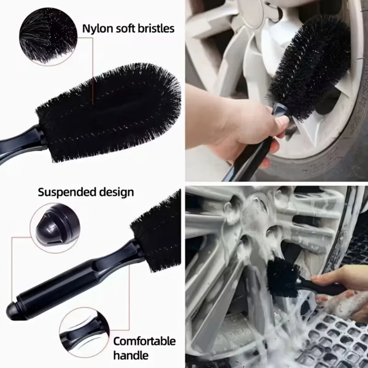 Complete Car Cleaning & Detailing Kit – Multi-Piece Interior & Exterior Set