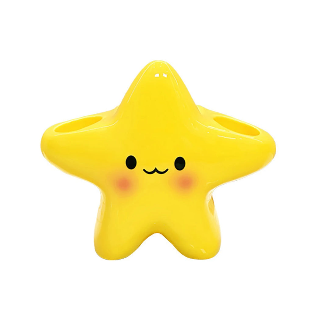 Cute Star Toothbrush Holder – Bathroom Organizer