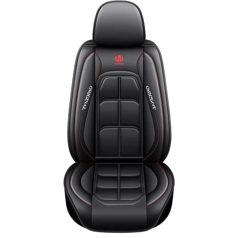 Universal Leather Car Seat Cover – All-Season Seat Cushion
