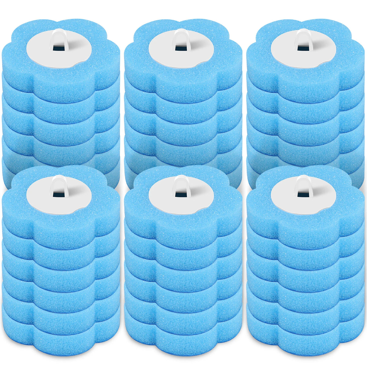 Disposable Toilet Brush Cleaning Kit with Replaceable Heads