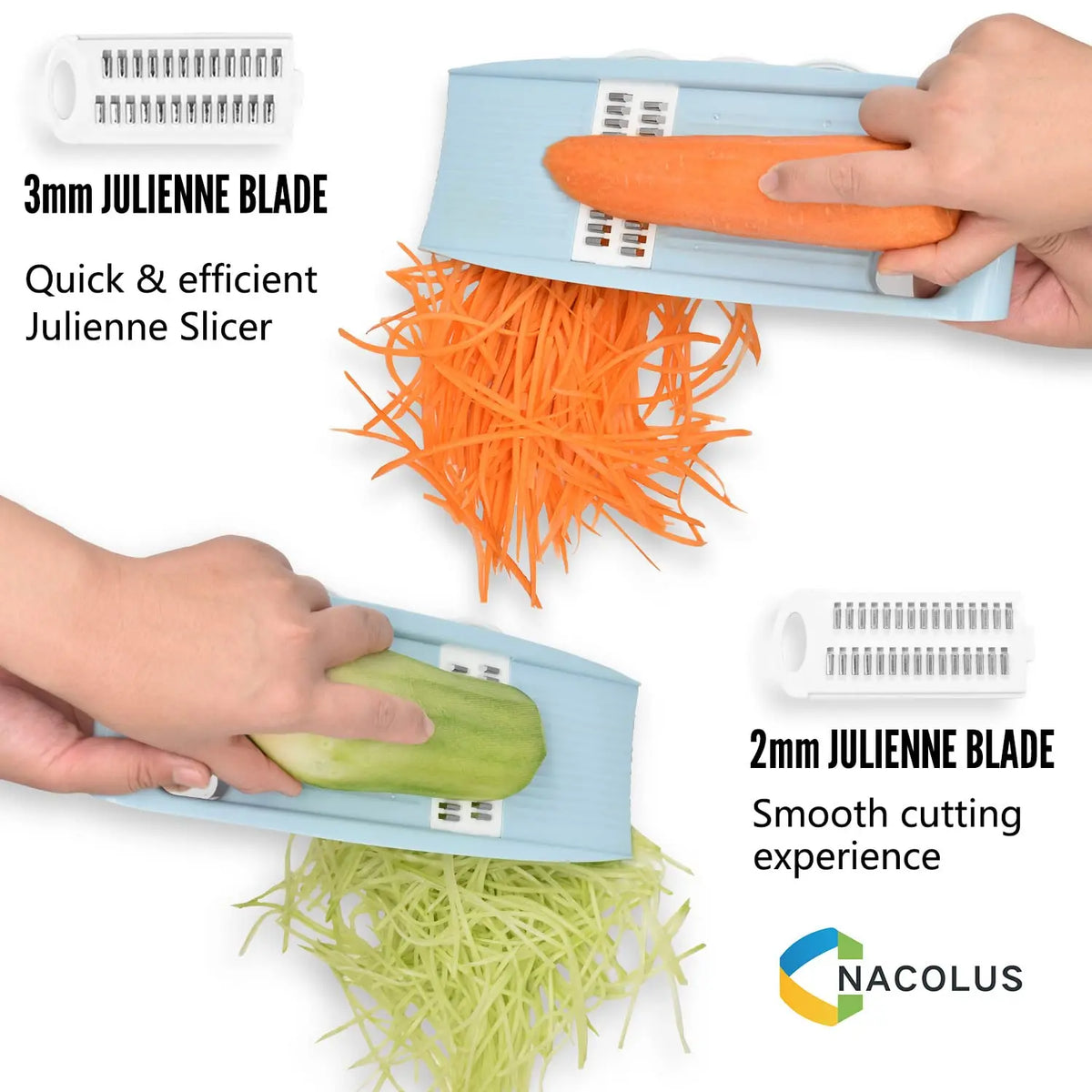 7-in-1 Multifunctional Vegetable Slicer & Grater