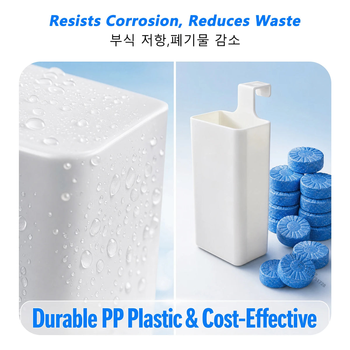 Toilet Tank Cleaner Dispenser – Slow-Release Cleaning Holder