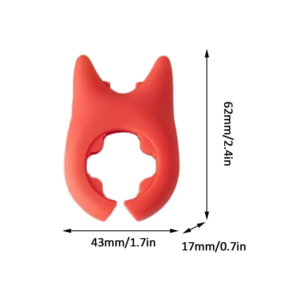 Cute Cat Silicone Spoon Rest – Heat-Resistant Kitchen Utensil Holder