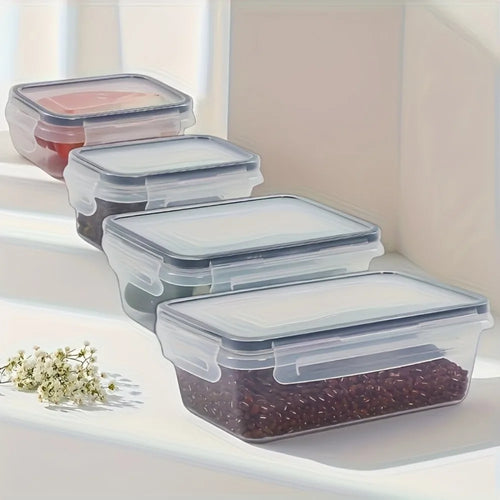 8-Piece Airtight Food Storage Container Set with Locking Lids