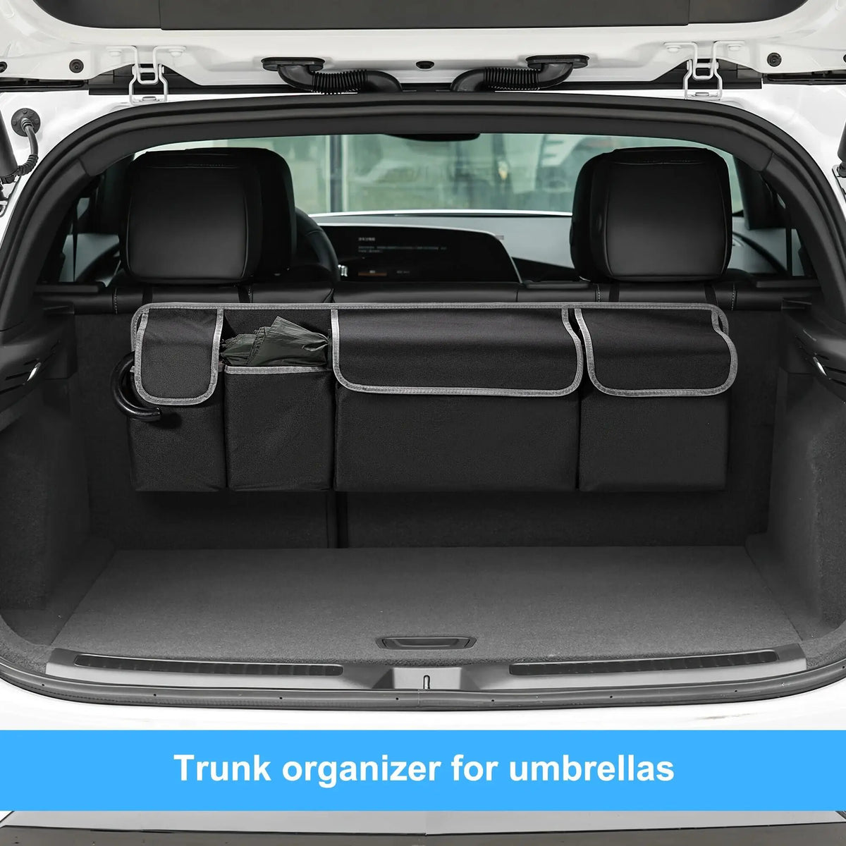 Car Trunk Organizer – Large Capacity Backseat Storage Bag