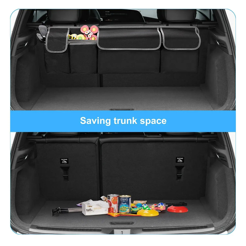 Car Trunk Organizer – Large Capacity Backseat Storage Bag