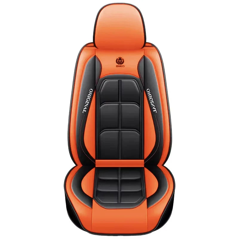 Universal Leather Car Seat Cover – All-Season Seat Cushion