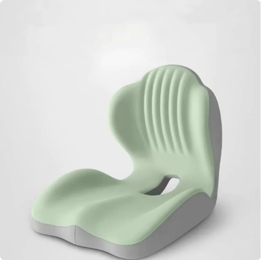 Ergonomic Memory Foam Seat Cushion with Back Support