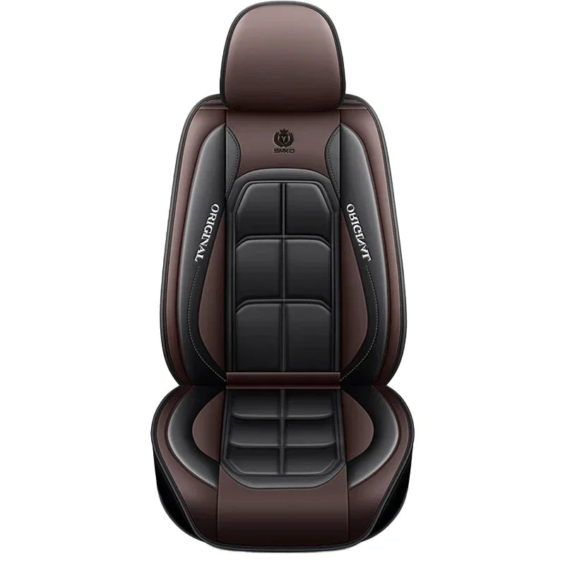 Universal Leather Car Seat Cover – All-Season Seat Cushion
