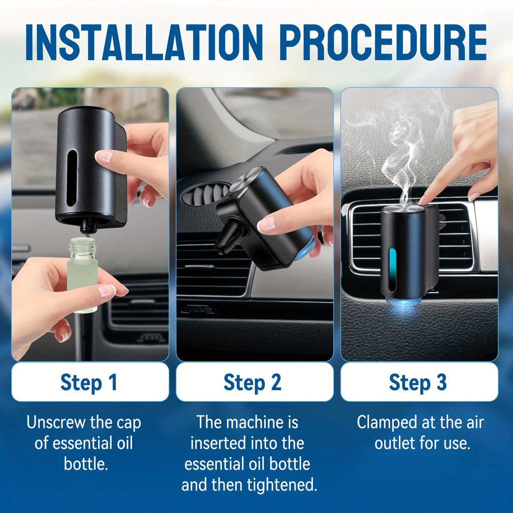 Smart Car Aroma Diffuser – Automatic Air Freshener