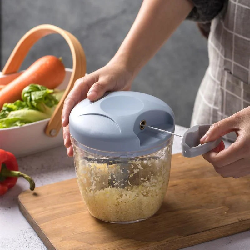 Manual Garlic & Vegetable Chopper – 500/900 ml