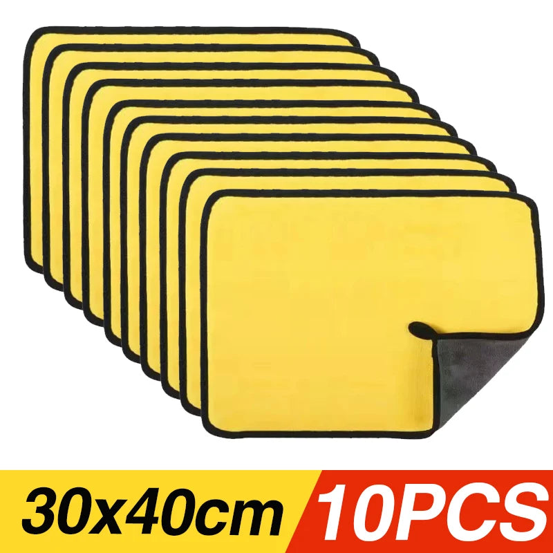 Microfiber Car Cleaning Towels – Soft & Absorbent Wash Cloths