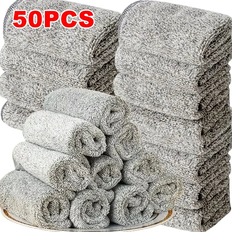 Disposable Microfiber Cleaning Cloths – Multi-Pack Car Cleaning Towels