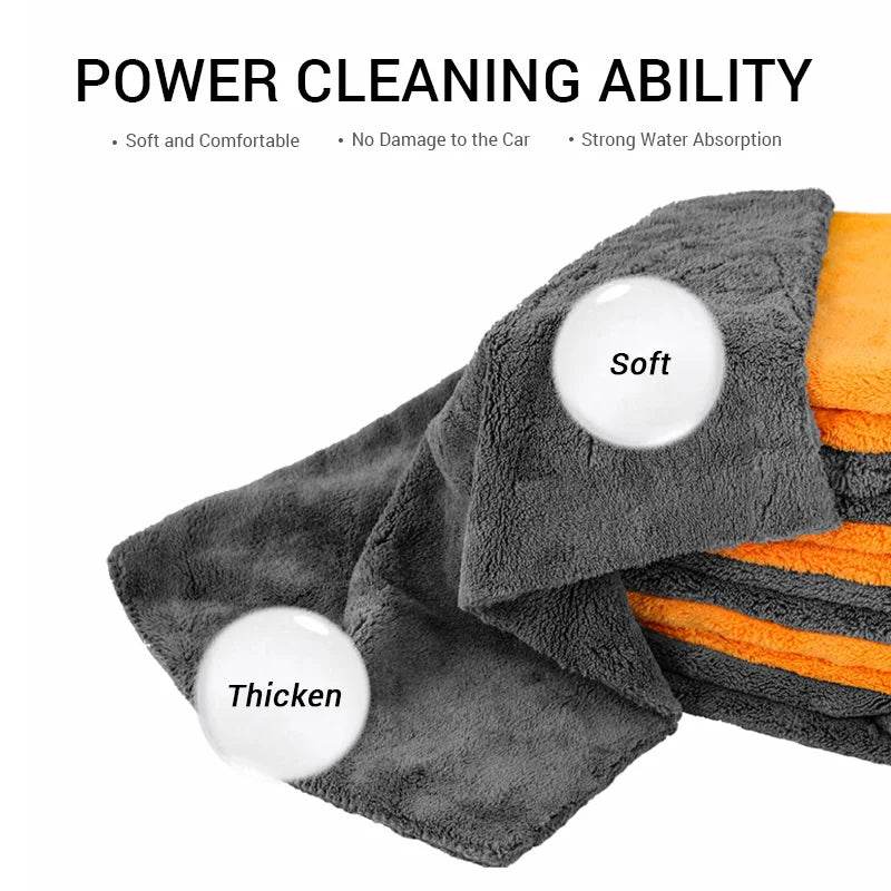 Premium Microfiber Car Detailing Towels – 40 × 40 cm