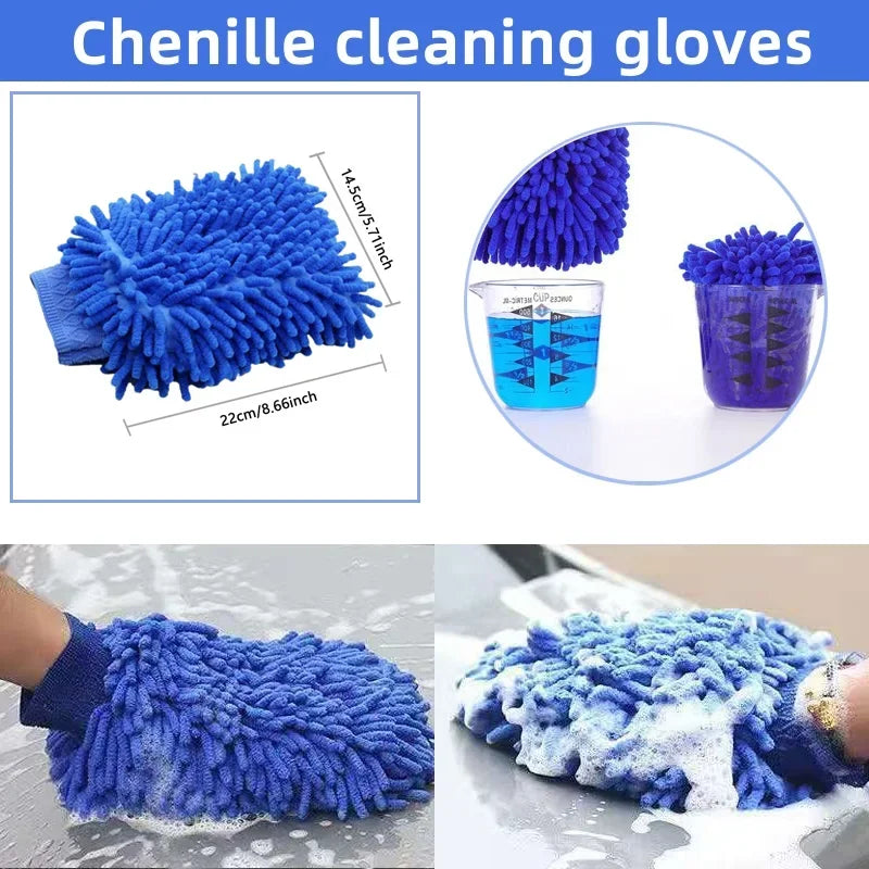 Car Interior Detailing Brush Kit – Multi-Piece Cleaning Set