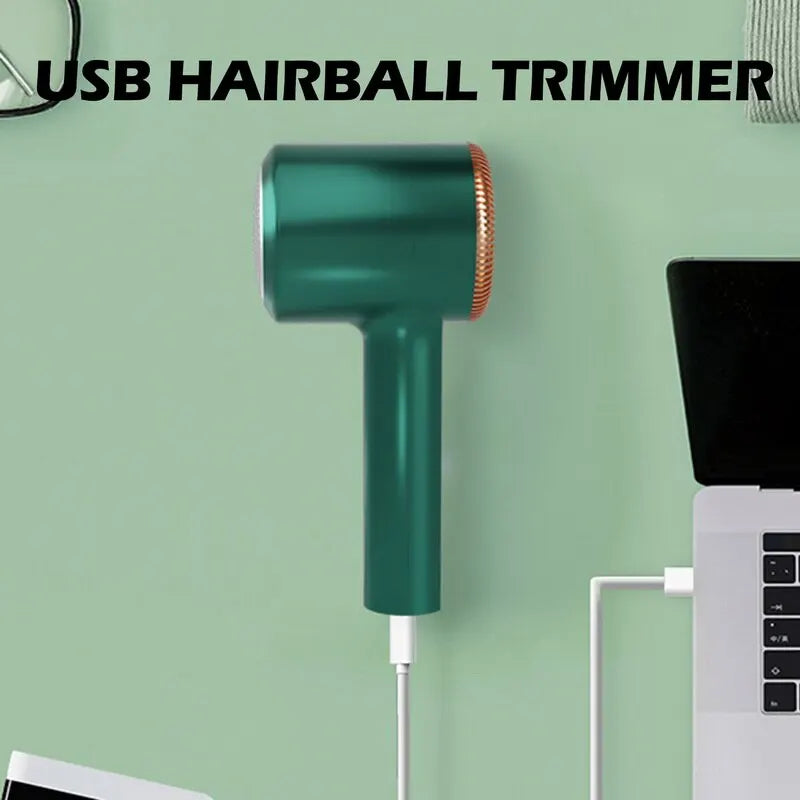 Compact Electric Fabric Shaver – USB Rechargeable Lint Remover
