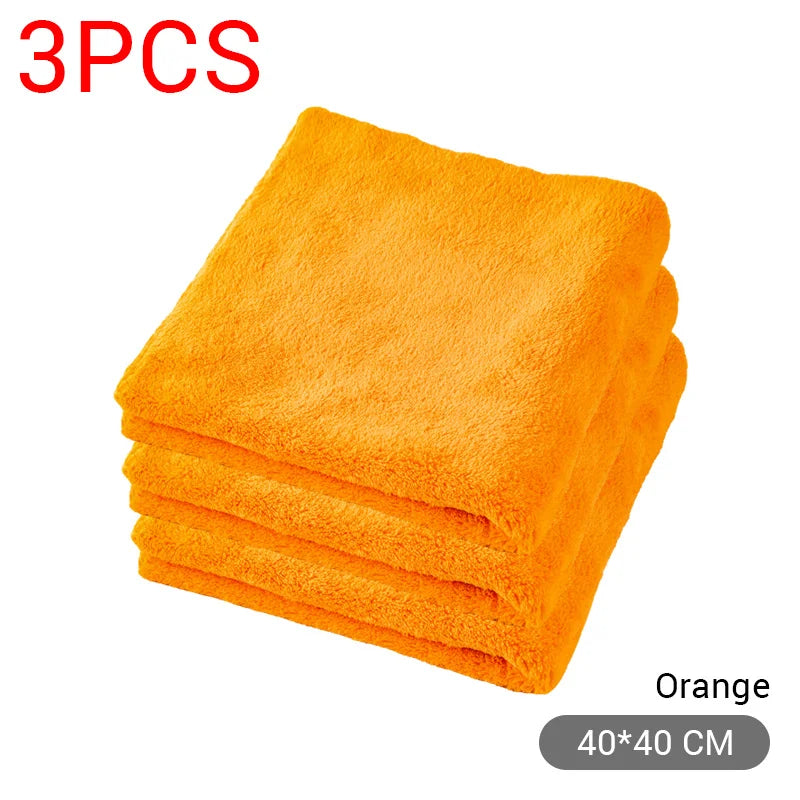 Premium Microfiber Car Detailing Towels – 40 × 40 cm