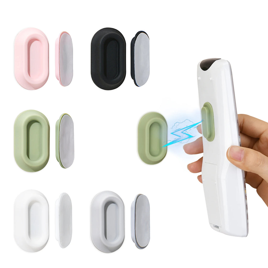 Magnetic Remote Control Holder – Self-Adhesive Wall Mount Organizer