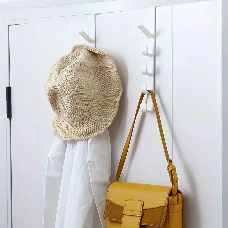 Over-the-Door Hanging Rack – Multi-Hook Storage Organizer