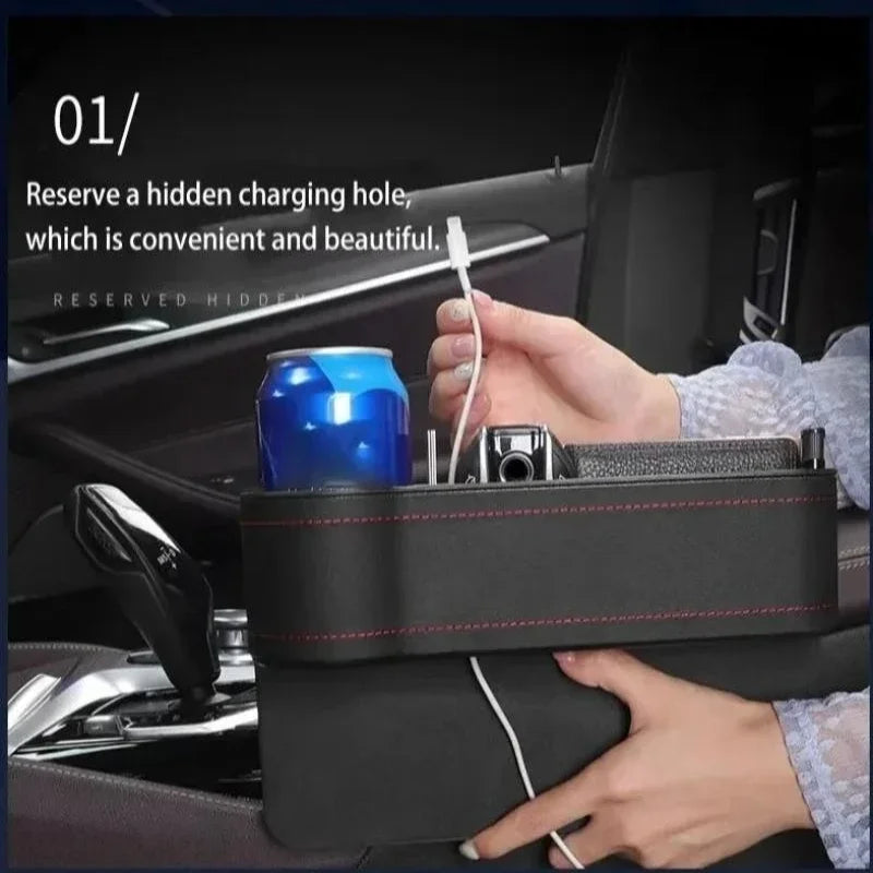 Car Seat Gap Organizer – Phone & Essentials Storage Box
