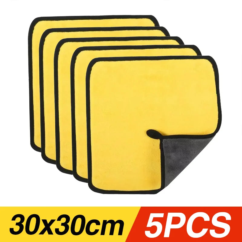 Microfiber Car Cleaning Towels – Soft & Absorbent Wash Cloths