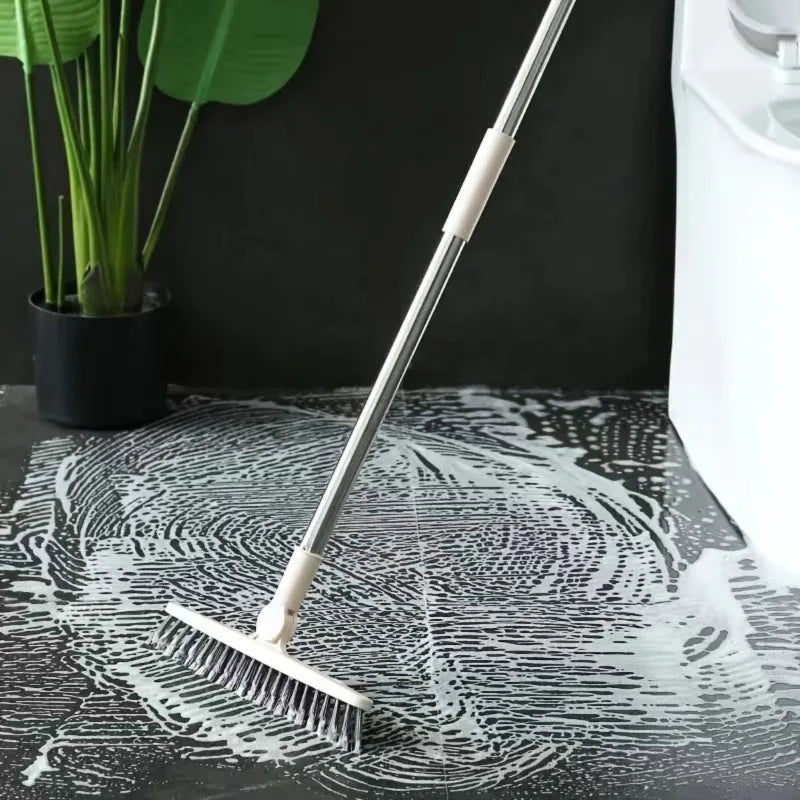 Long Handle Floor Scrub Brush – Bathroom & Tile Cleaning Brush