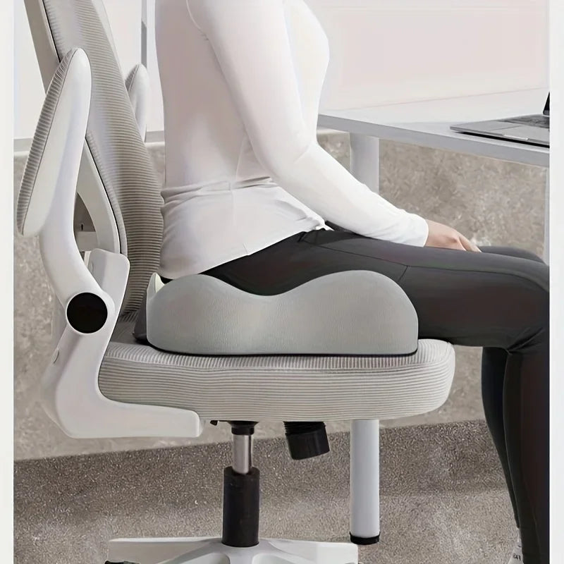 Ergonomic Memory Foam Seat Cushion – Comfort & Support Pillow