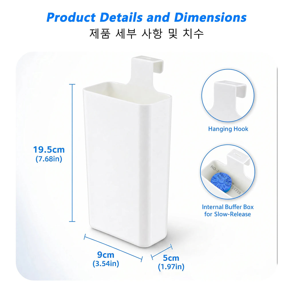 Toilet Tank Cleaner Dispenser – Slow-Release Cleaning Holder