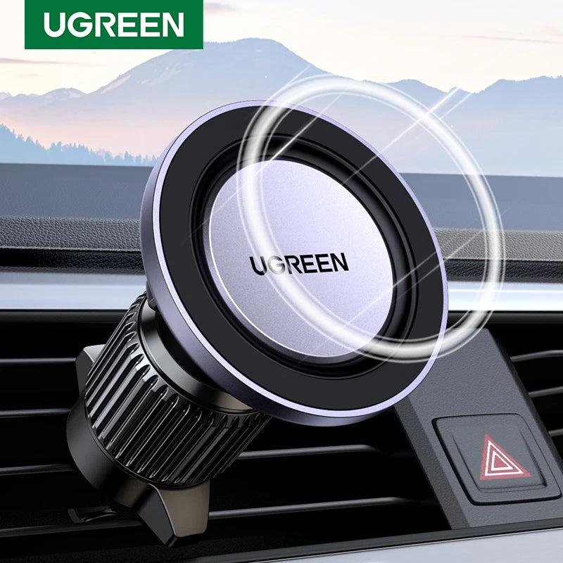 UGREEN Magnetic Car Phone Holder – Air Vent Mount