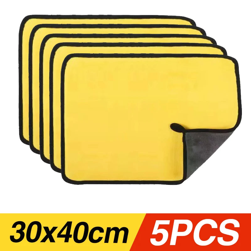 Microfiber Car Cleaning Towels – Soft & Absorbent Wash Cloths