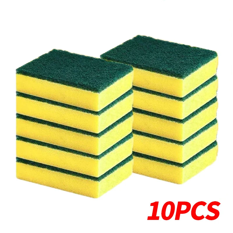 Double-Sided Heavy-Duty Cleaning Sponges