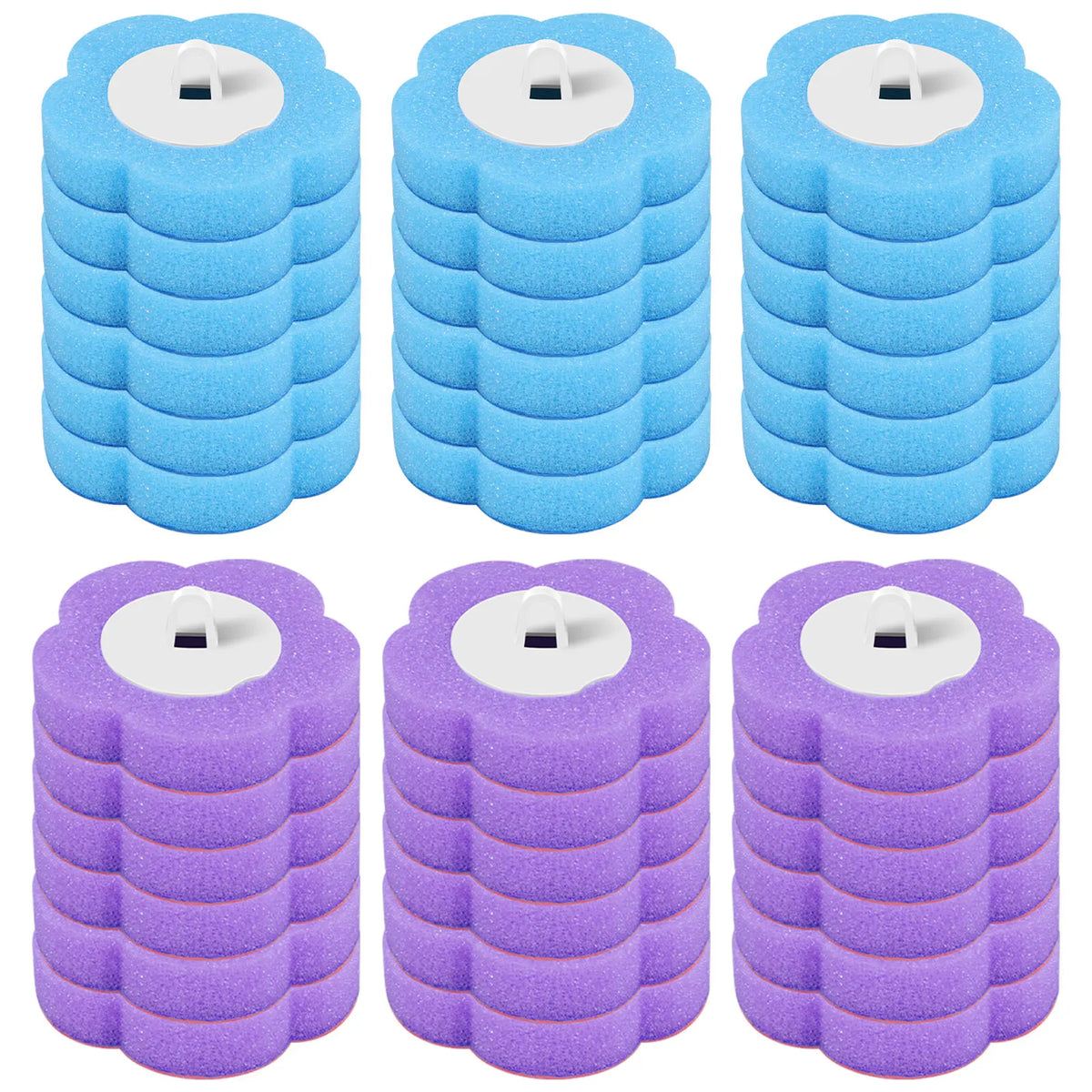 Disposable Toilet Brush Cleaning Kit with Replaceable Heads