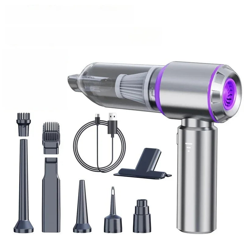 Cordless Handheld Car Vacuum – Portable Multi-Function Cleaner