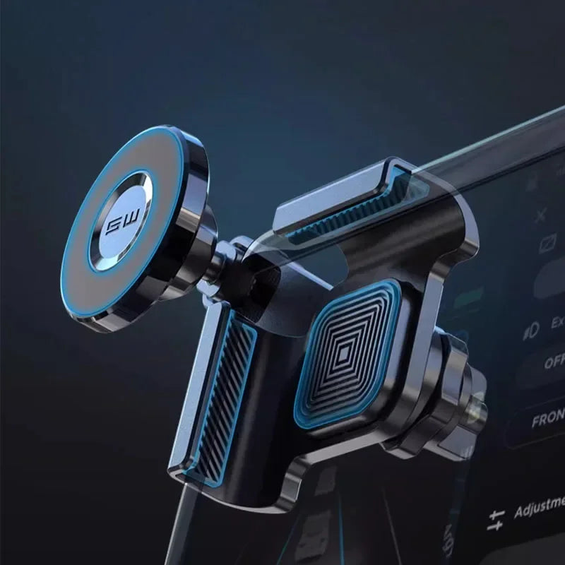 Magnetic Phone Holder for Tesla – 360° Screen Mount