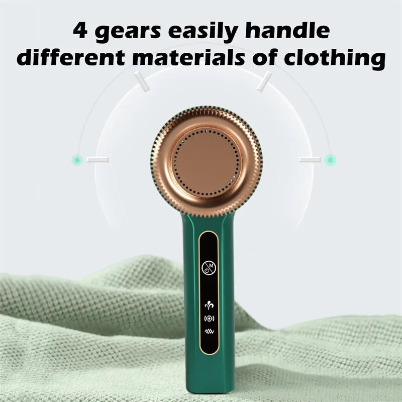 Compact Electric Fabric Shaver – USB Rechargeable Lint Remover