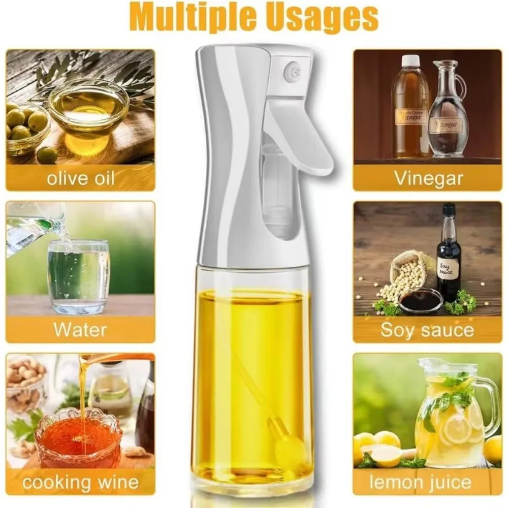 2-in-1 Cooking Oil Sprayer & Dispenser Bottle – 200 ml, 300 ml & 500 ml