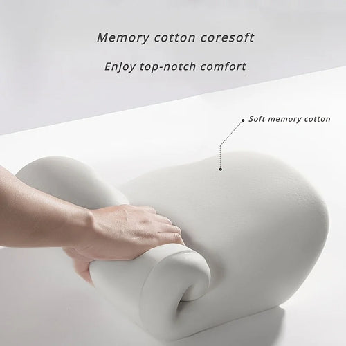 2-in-1 Memory Foam Seat Cushion & Lumbar Support Set
