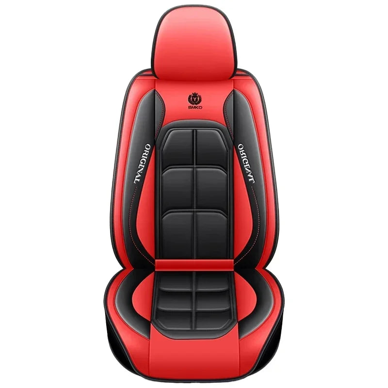 Universal Leather Car Seat Cover – All-Season Seat Cushion