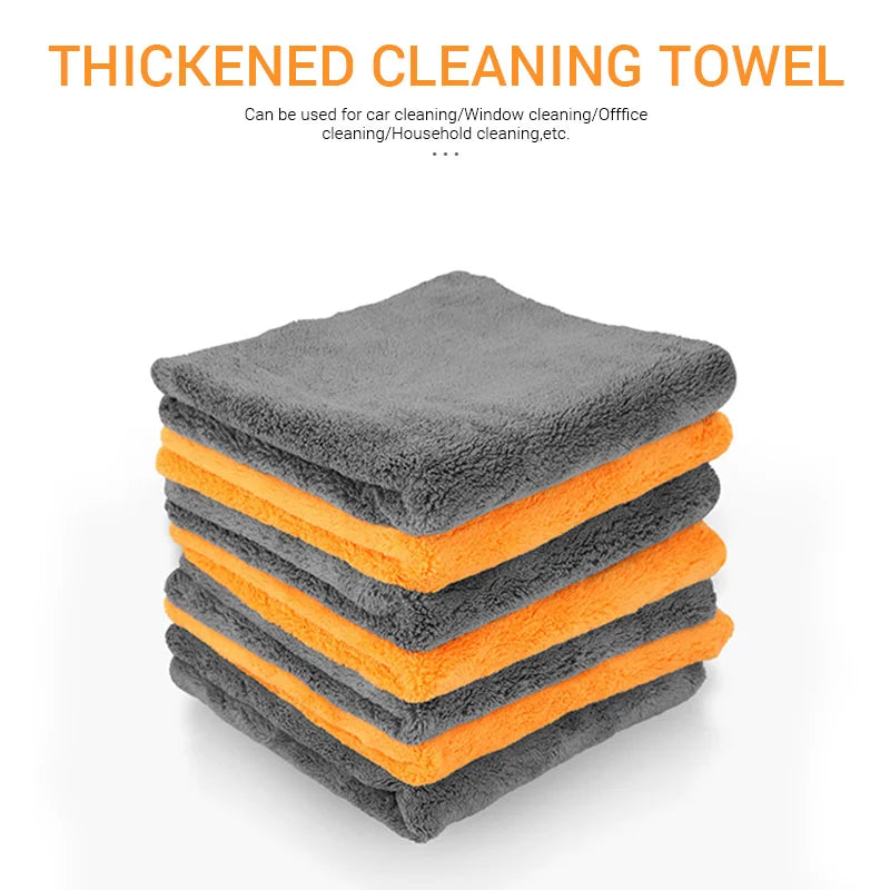 Premium Microfiber Car Detailing Towels – 40 × 40 cm