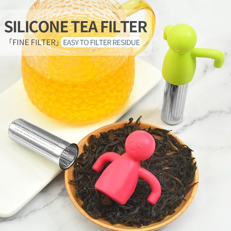 Funny Man Tea Infuser – Stainless Steel Tea Strainer
