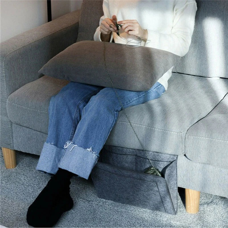 Bedside & Sofa Hanging Organizer – Storage Caddy with Multiple Pockets