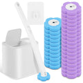 Disposable Toilet Brush Cleaning Kit with Replaceable Heads