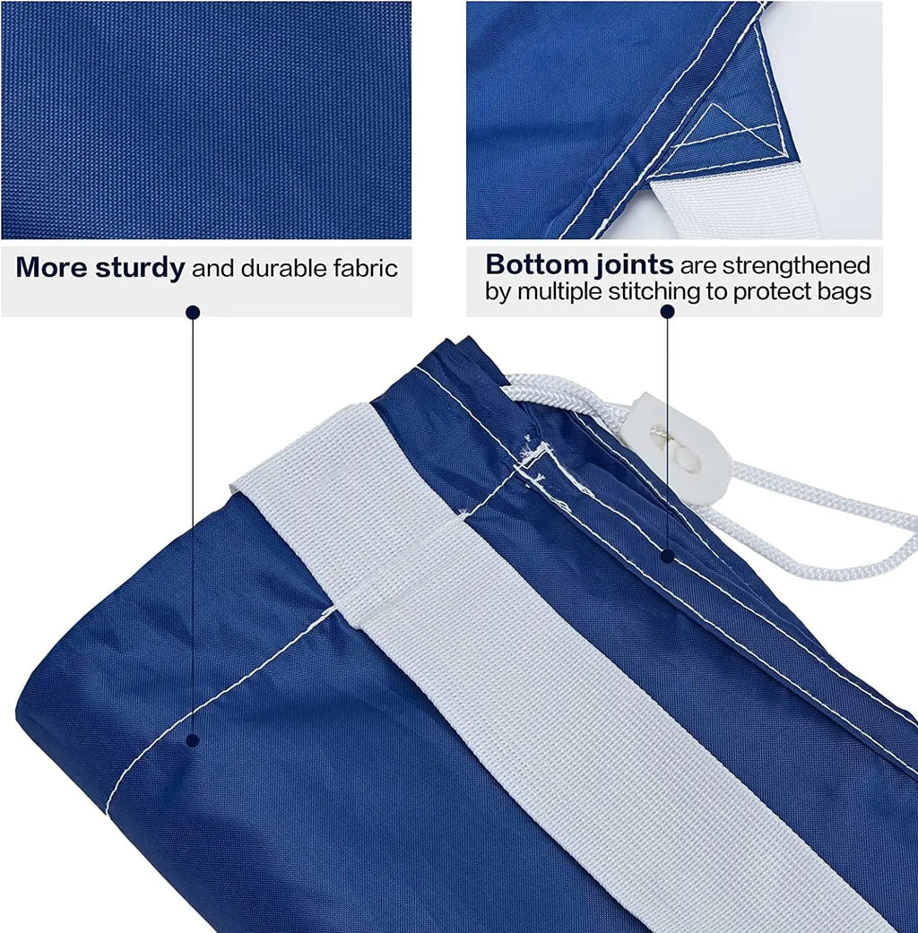 Portable Laundry Bag – Foldable Drawstring Hamper for Travel & Home