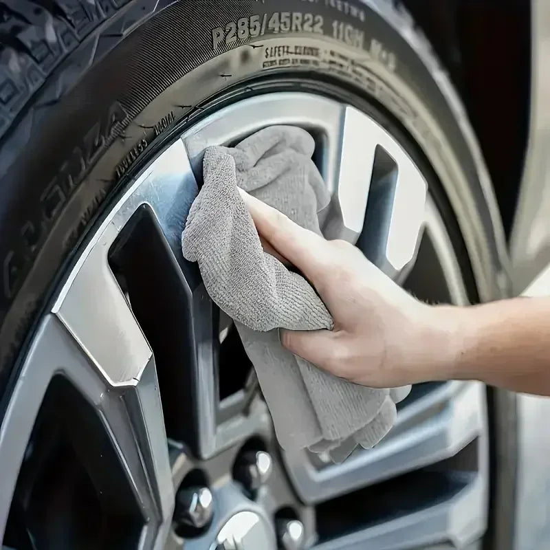 Disposable Microfiber Cleaning Cloths – Multi-Pack Car Cleaning Towels